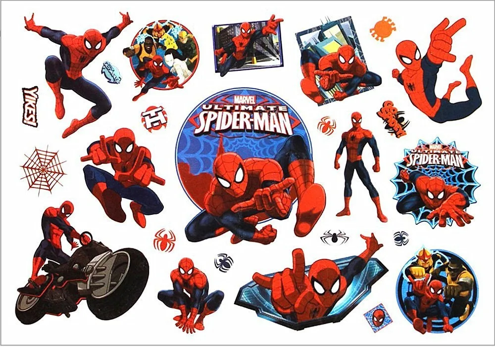 SHNAPIGN удивительные Spidey дети мальчик временная татуировка боди-арт флэш-тату стикер s 17*10 см водонепроницаемый поддельный стиль стикер стены
