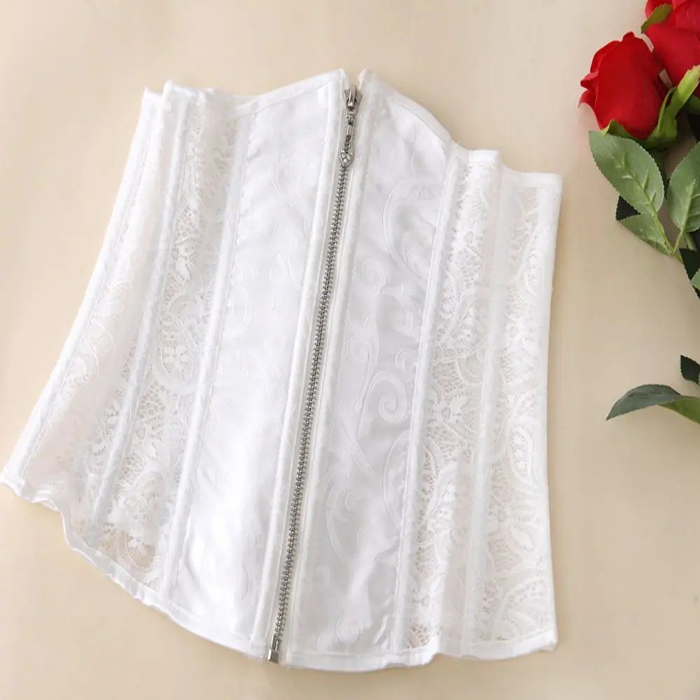 Тонкий дворец боди сексуальный корсет бюстье под грудью жаккардовая ткань тела