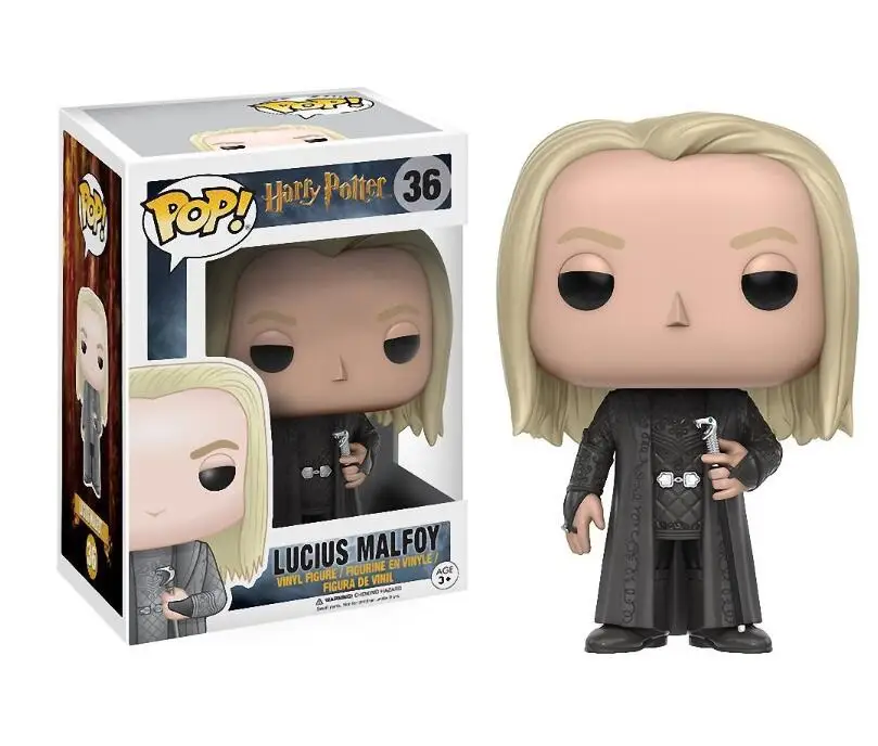 FUNKO POP аниме Гарри Поттер Коллекция Модель игрушки и философский камень фигурки