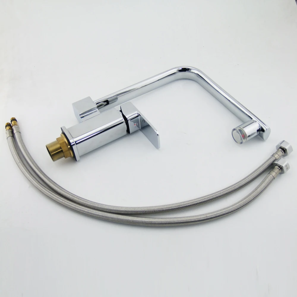 

FreeShipping BAKALA Brass faucet single handle swivel kitchen faucet mixer S-113