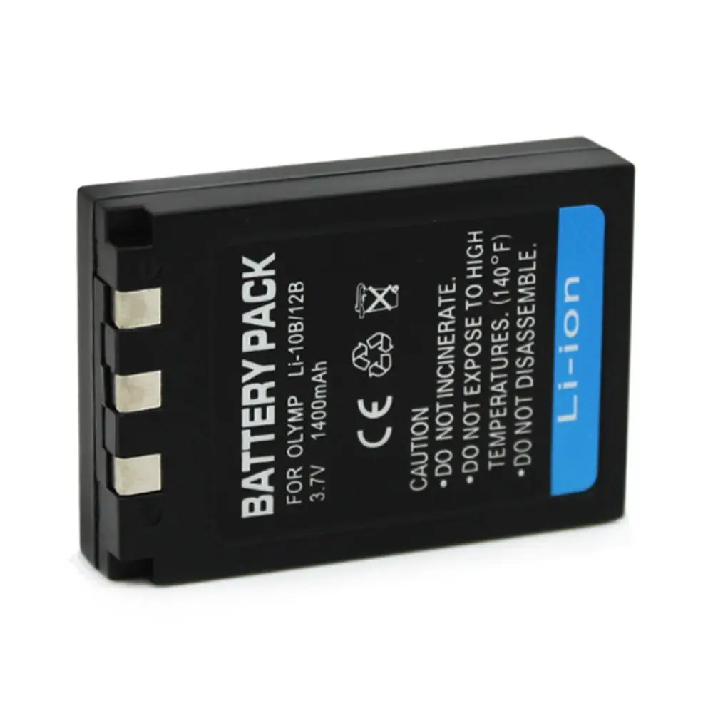 WHCYonline 1400 мАч Li-10B Li10B Li-12B Li12B Аккумулятор для камеры OLYMPUS u-300 400 410 500 600 800 810 1000 C-760 765 70