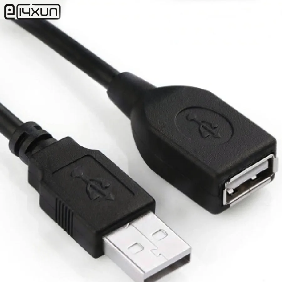 1 шт. метр USB кабель питания с 2 0 A штекер Папа мама удлинитель для монитора камеры