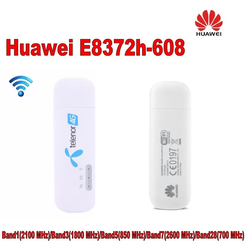 1000 шт Huawei E8372 E8372h 608 4G 150Mbps wingle USB Hotspot модем плюс 2 антенна|huawei e8372|usb antennausb 150mbps |