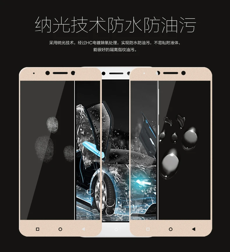 Закаленное стекло Micgita для LeEco Le Pro 3 Pro3 полное покрытие защитная пленка LeTV Elite