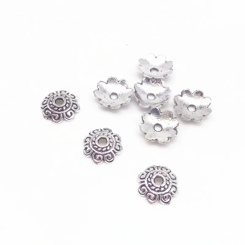 200 шт./пакет металлические бусины из цинкового сплава разделители для крышек