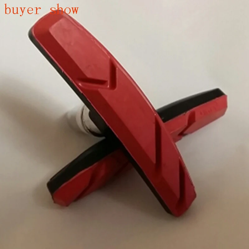 Одна пара тормозных колодок для горного велосипеда MTB тормоза велосипедные V-Brake Holder обувь Резиновые блоки прочные велосипедные аксессуары 2510