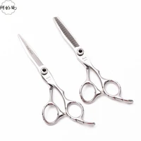 a9009 6 jp 440c antlers w tooth professional human hair hairdressing scissors cutting and thinning salon style barbers tools