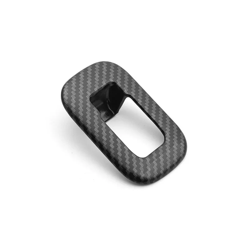 

ABS Car Tail Trunk Switch Buttons Frame Decoration Cover Trim For Mercedes Benz A Class A180 200 2019 Carbon Fiber Color