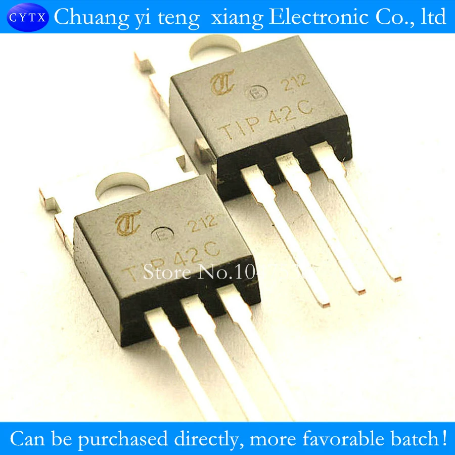 ТРАНЗИСТОР TIP42C PNP 6A / 100V TO-220 10 шт./лот | Электронные компоненты и принадлежности