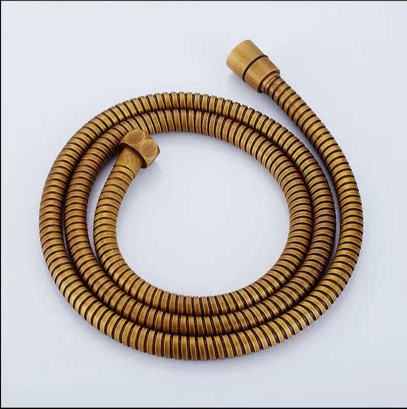 Гибкий шланг для душа G1/2 дюйма, сантехнические шланги 1,5 м, хромированная насадка для душа из нержавеющей стали для ванной комнаты, 4 цвета на выбор