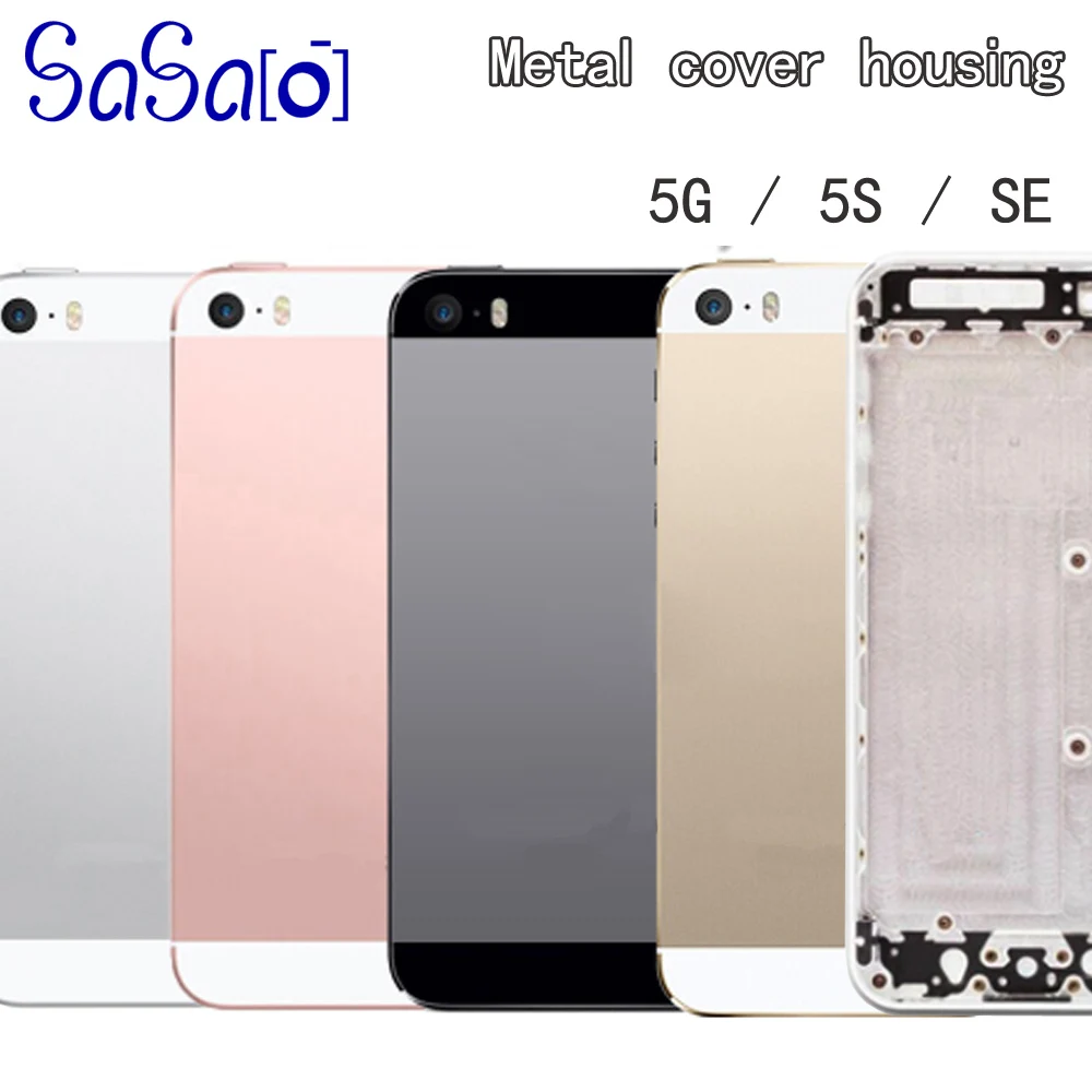 5 шт./лот запасная часть для iphone 5G 5S SE задняя средняя рама полный Корпус в сборе