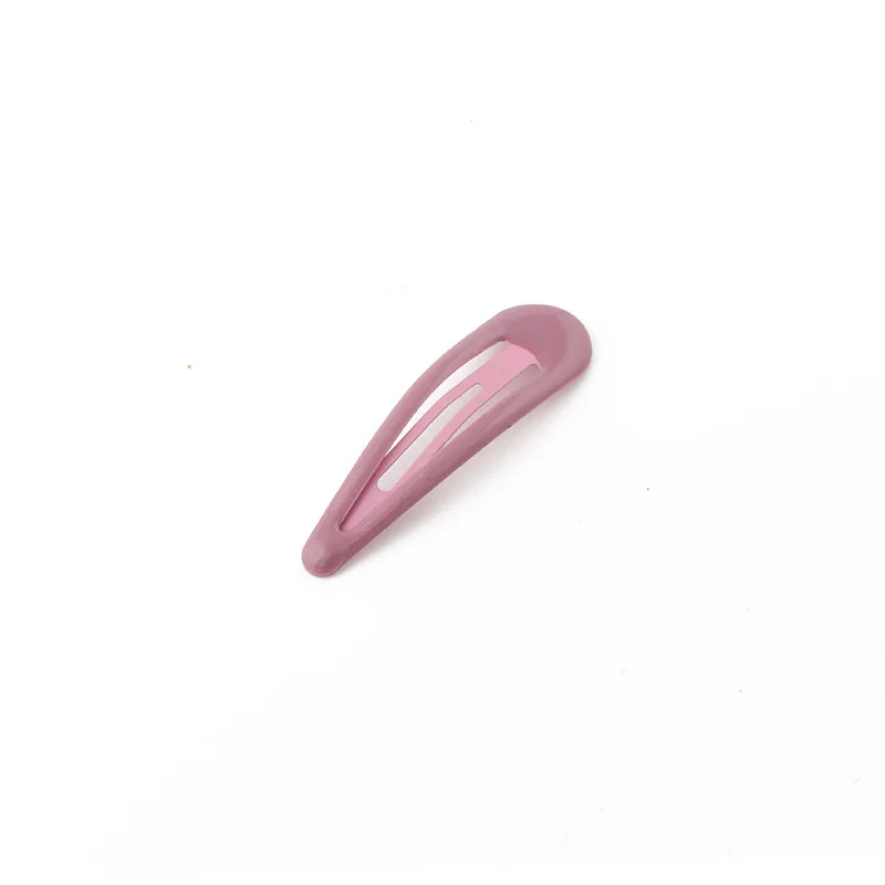 100 шт./лот разноцветные однотонные заколки для волос длиной 4 8 см карамельные