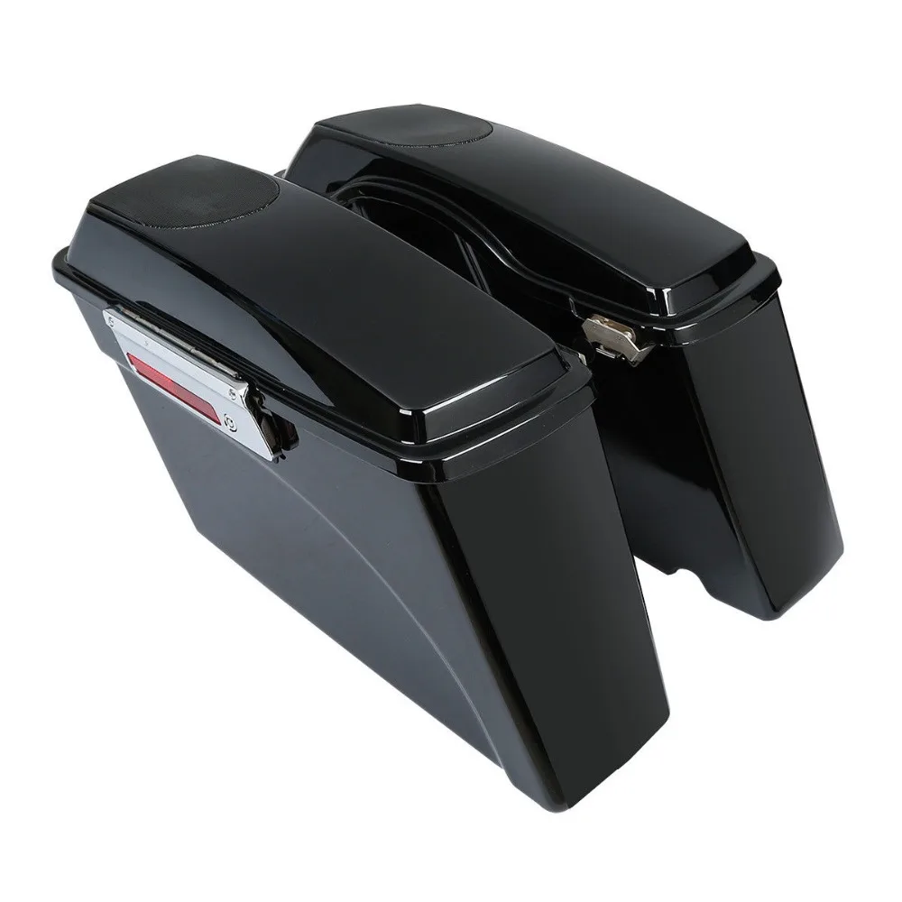 Седельная сумка для мотоцикла 5 &quotx 7&quot крышки динамиков Harley 1993-2013 Touring Road King Street