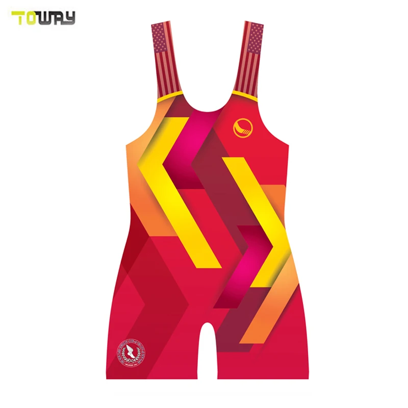 Пользовательский тренировочный нейлоновый сексуальный женский Борцовский