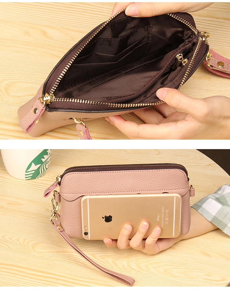 Женский кошелек, фирменный дизайн, Cartera Mujer, натуральная кожа, клатч, кошельки, 4 цвета, модный, длинный, Carteira Feminina, женский кошелек