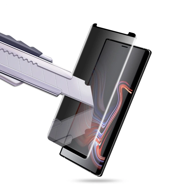 Закаленное 3d стекло с полным покрытием для Samsung Galaxy S9 S8 Plus Note8 Note 9|Защитные стёкла