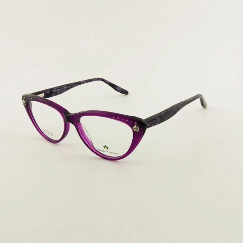 DAOYING новые очки &quotКошка&quot оправа для женщин красивый дизайн глаз с бриллиантами