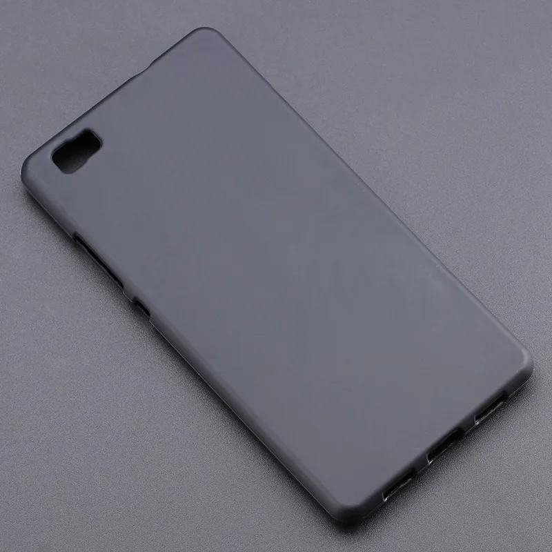 Хит продаж черный матовый мягкий гелевый Чехол из ТПУ для Huawei Nova P8 Lite 2017 P9 P10 Plus