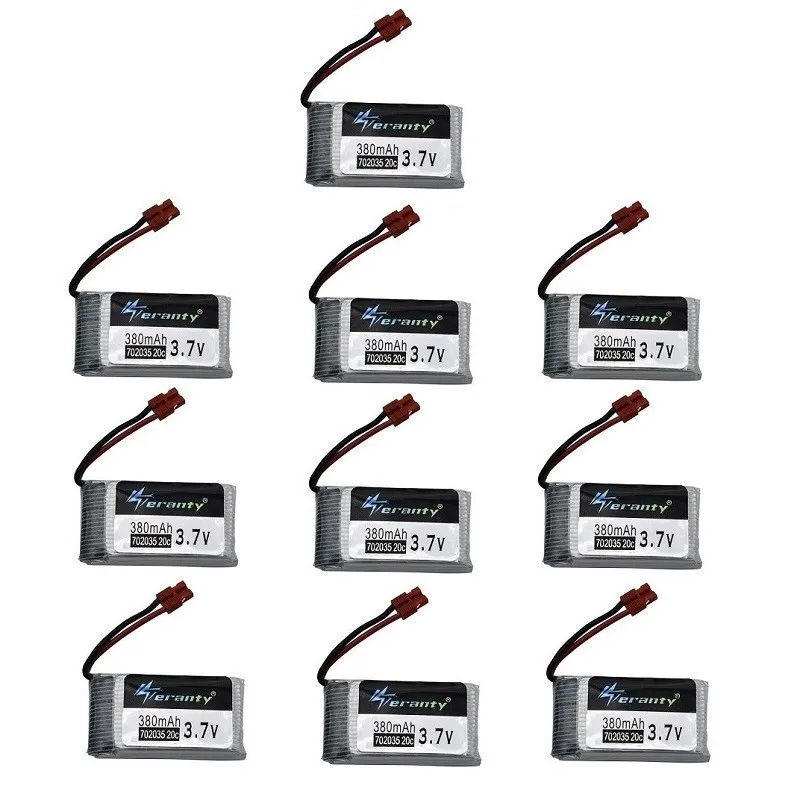 3 7 V 380mAh 702035 Lipo батарея для SYMA X5A-1 X15 X15C X15W RC вертолет Quadcopter запасные части v Drone 10 шт |