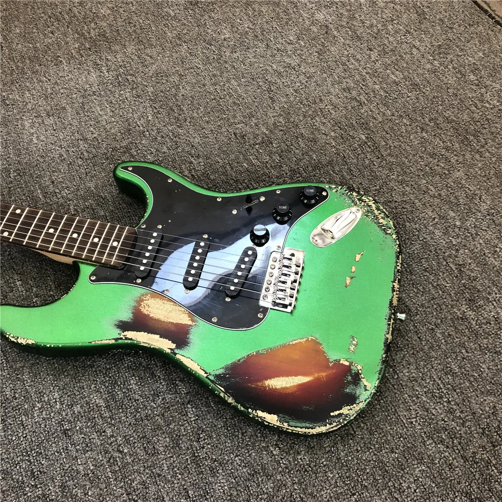 Копия старого электрического гитарного станка Kaiyun factory custom handmade 100% ручная работа.