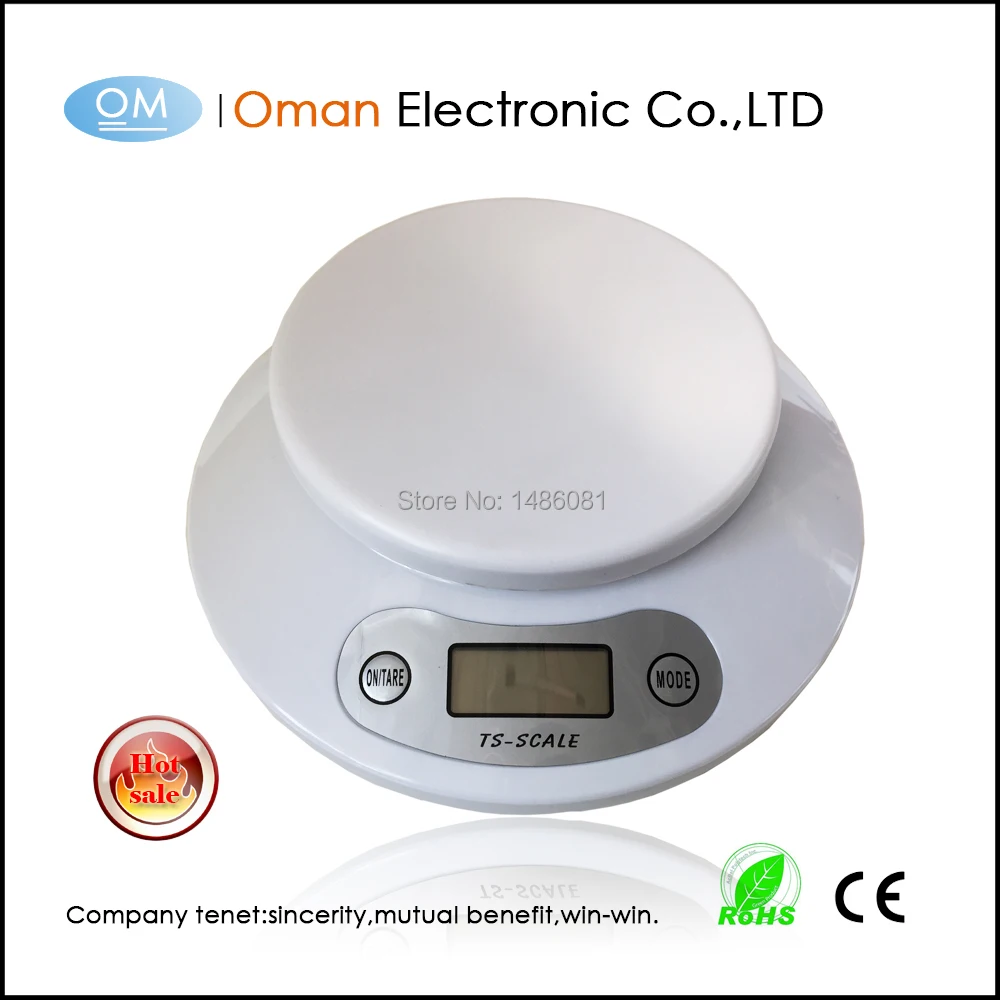 Oman-T210wholsesale цифровые весы scaleCheap Профессиональные 5 кг кухонные для еды фруктов