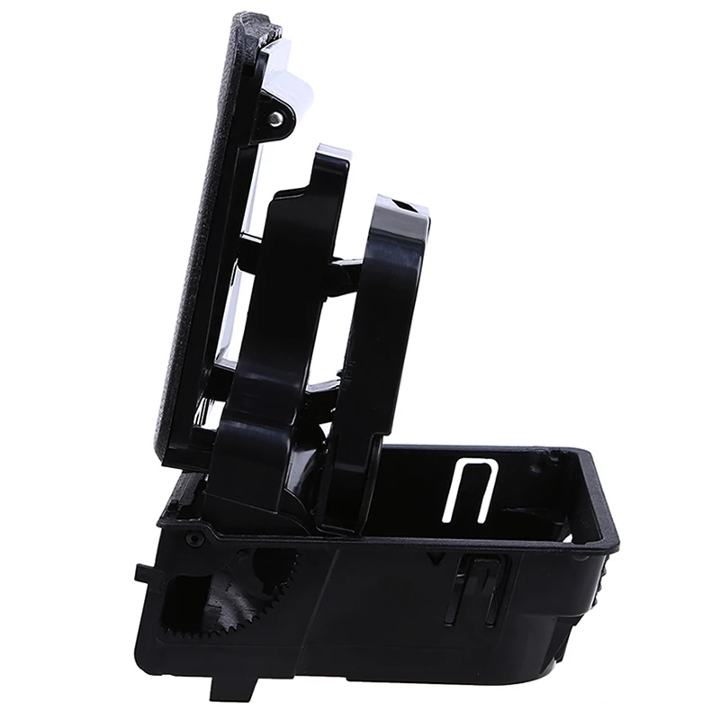 

New ABS Plastic Black Central Console Car Front Armrest Rear Cup Drink Holder For V-W J-etta G-olf MK-5 MK-6