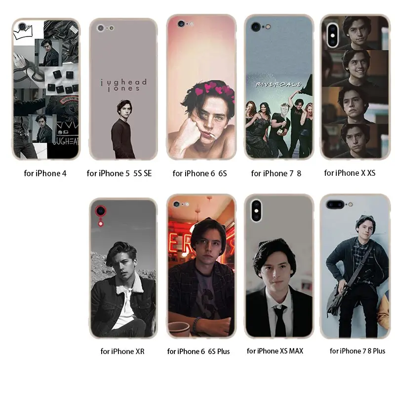 Мягкий чехол из ТПУ для телефона iPhone 12 Mini 11 Pro XS Max XR X 8 7 6 Plus 5S SE S Обложка riverdale cole
