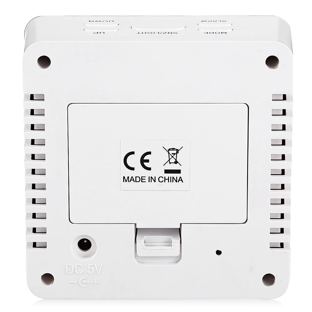 Светодиодные зеркальные будильник цифровые повтора настольные часы Wake Up Light