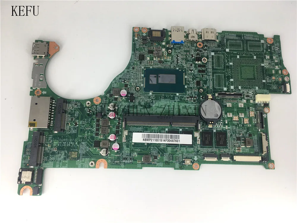 Для Acer Aspire V5 572P 572 материнская плата для ноутбука i5 cpu 4 Гб RAM NBMA311003 с графической