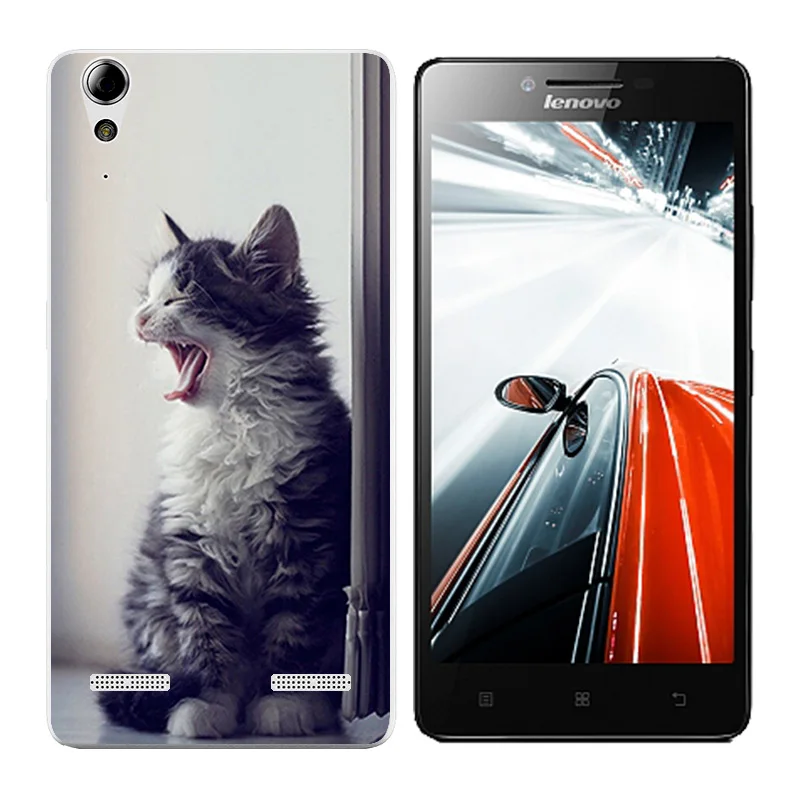 Мягкий ТПУ чехол для телефона Lenovo A6010 Plus &amp A6000 Lemon K3 K30-T с принтом большого