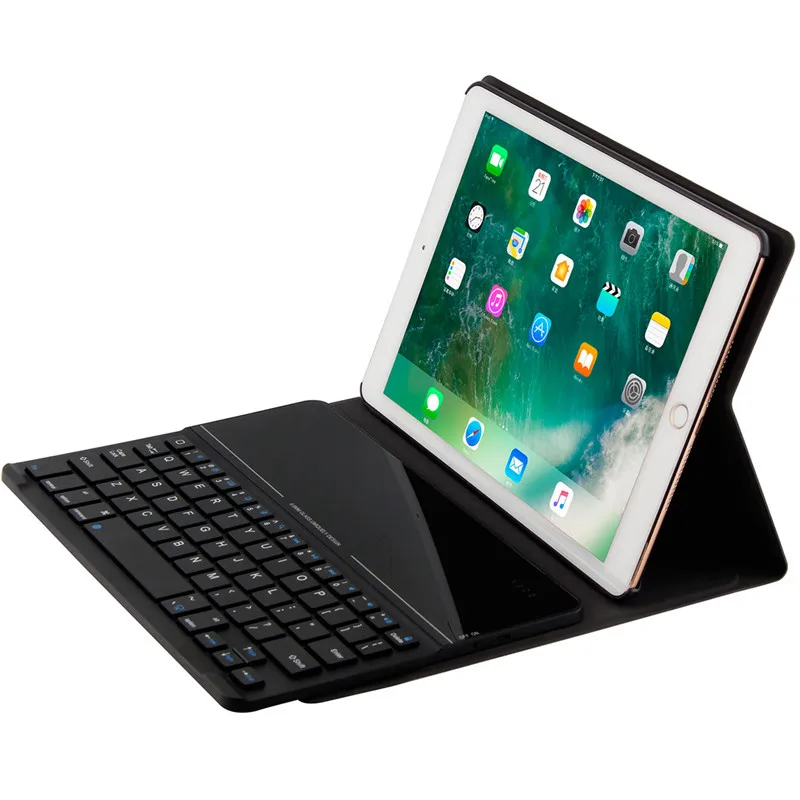 Роскошный чехол для iPad 9 7 ''Ультратонкий из закаленного стекла с Bluetooth