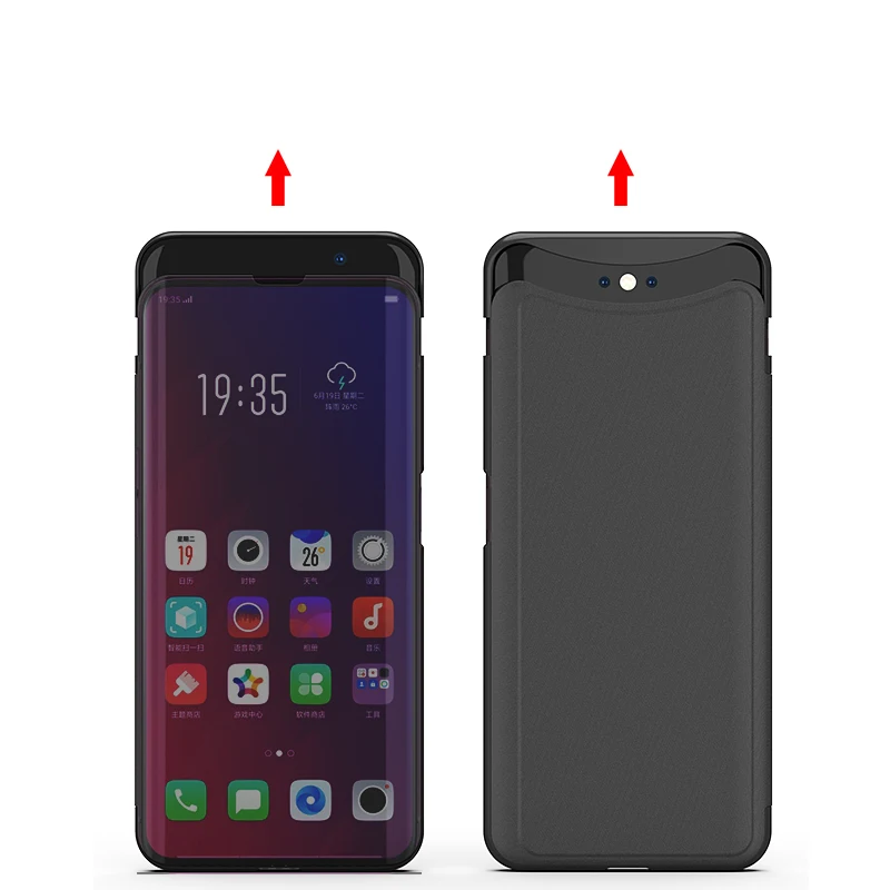 Clear View зеркало смарт чехол для OPPO findx F5 F7 R15 A83 A59 A71 кожи 360 Полный Чехол подставка R11