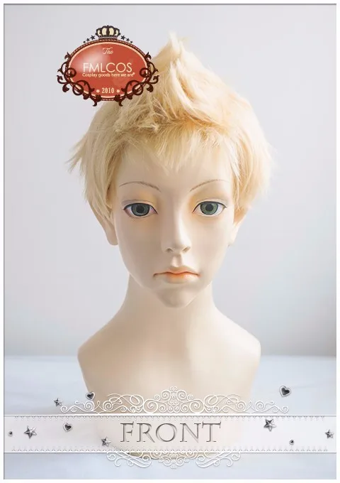 Игра Persona 5 Ryuji Sakamoto косплей парик Мужская мода блонд короткие парики+ парик шапка