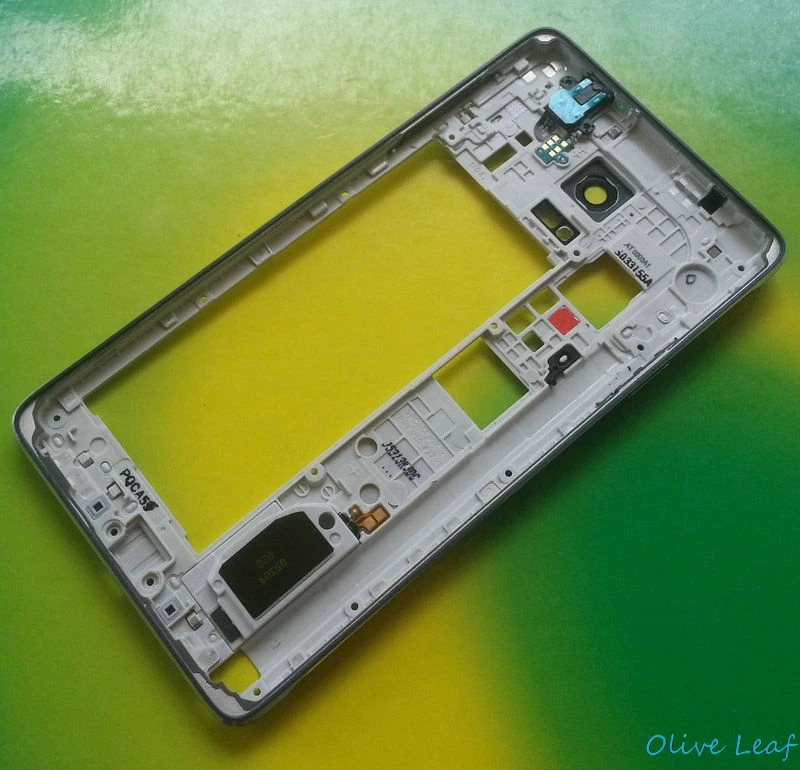 Замена высокого качества средняя рамка для samsung Galaxy Note 4 N910F N910A средний корпус