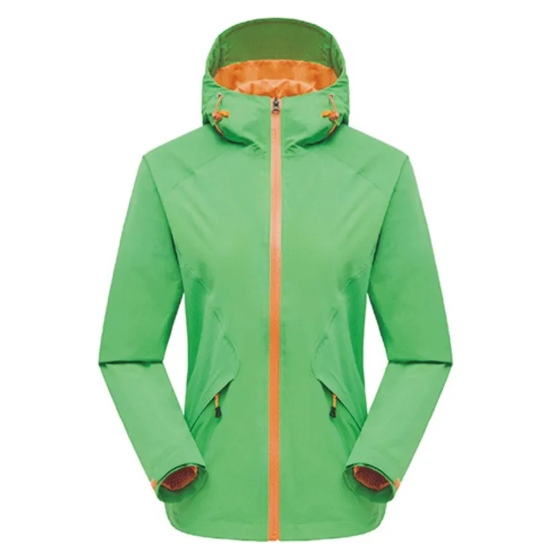 

2017 Men&Women's Spring Autumn monolayer Jackets Outdoor Waterproof Coats Hiking Climbing Trekking Female Windbreaker