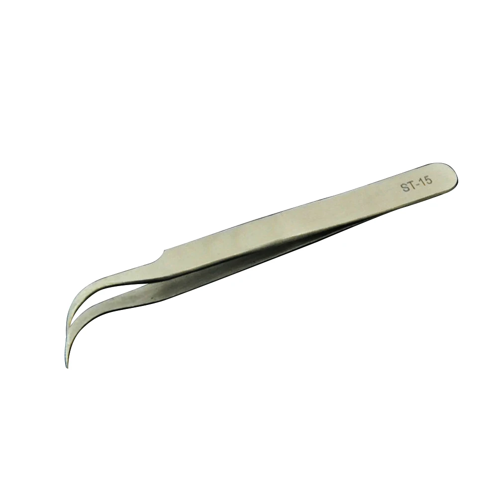 1 шт. мульти-тип анти-кислотная сталь изогнутый Прямой пинцет Макияж Накладные