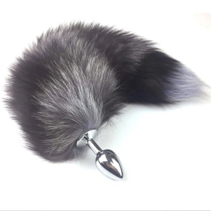 SAIXS Metal Anal Toys Fox Tail Plug Erotic Butt Sex for Woman And Men Sexy Adult Toy | Красота и здоровье
