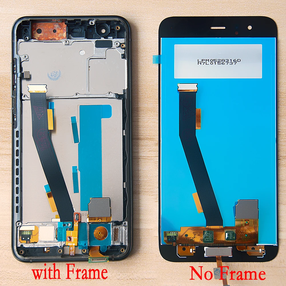 С датчиком отпечатка пальца оригинальный ЖК дисплей для XIAOMI Mi6 сенсорный экран