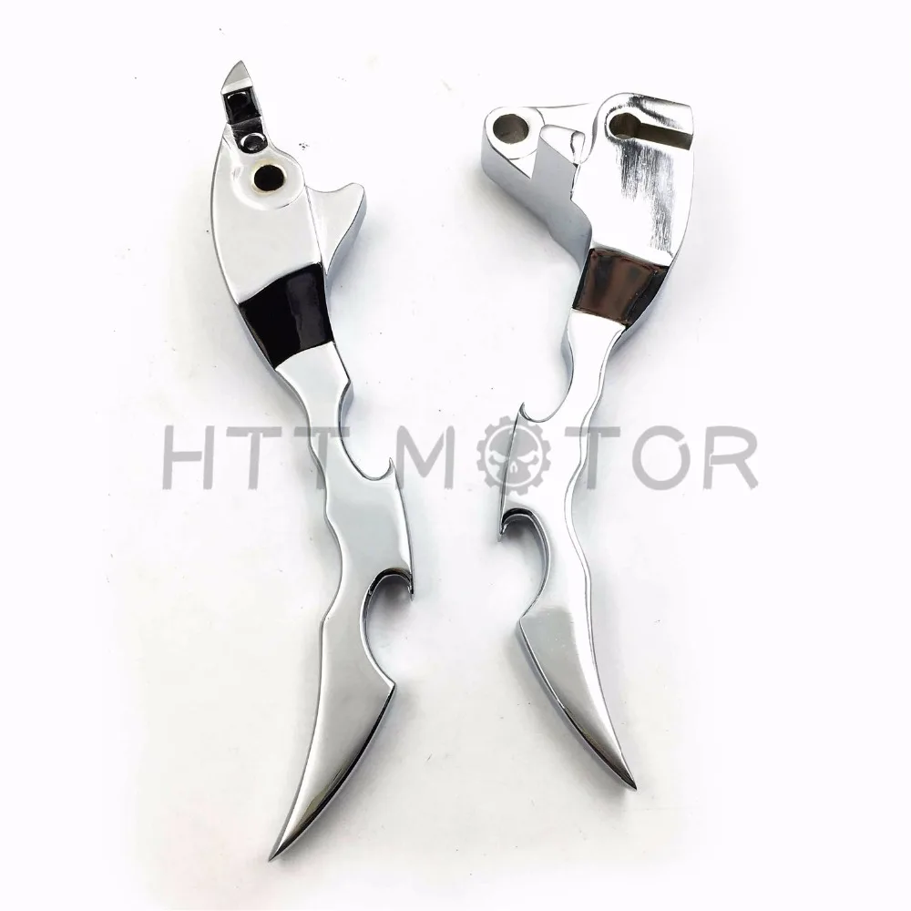 Aftermarket Бесплатная доставка мотоцикл части хром тормозной рычаг сцепления для Suzuki