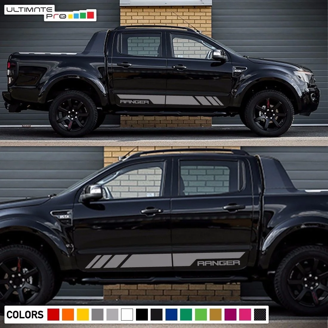 Набор наклеек с наклейками для Ford Ranger T6 Wildtrak гриль дверь XLT Стайлинг автомобиля 1