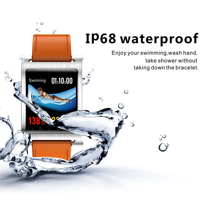 Цвет Экран K6 Смарт часы Фитнес трекер IP68 Водонепроницаемый Браслет для