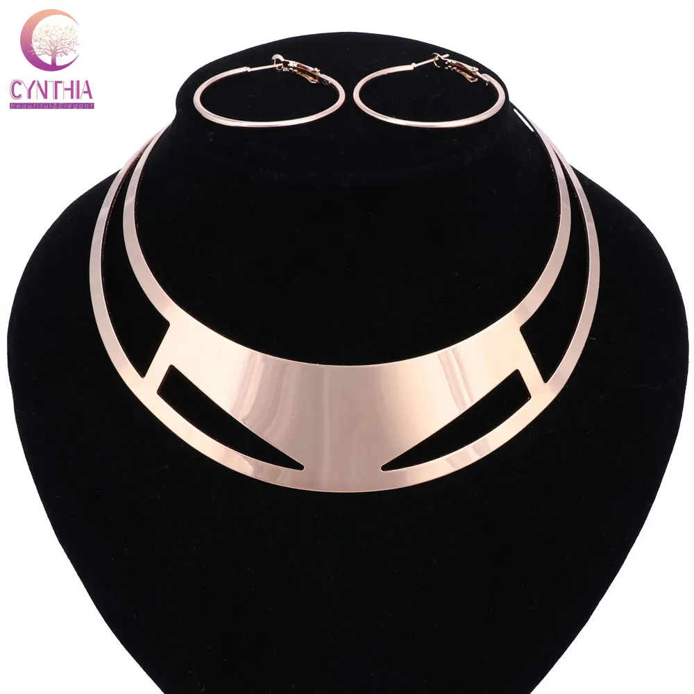 Уникальное шикарное ожерелье чокер из сплава для женщин модные ожерелья с