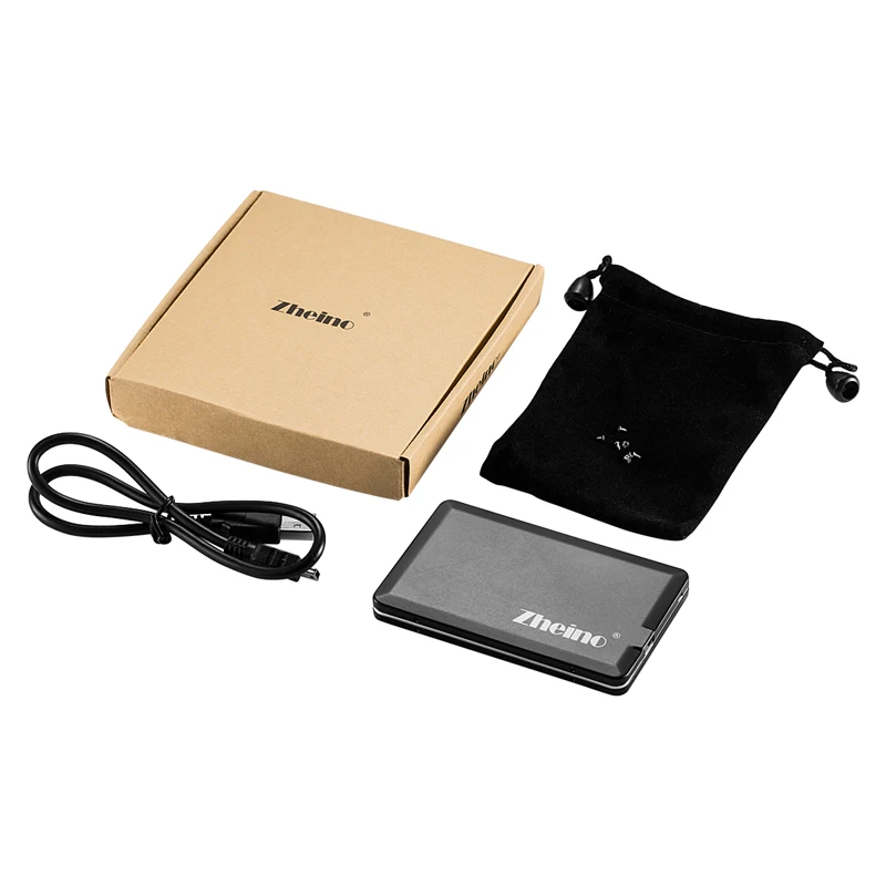 Zheino ZIF/CE USB 2.0 hdd1.8 &quotПортативный внешний жесткий диск 30 ГБ с (из металла)|external hard disk