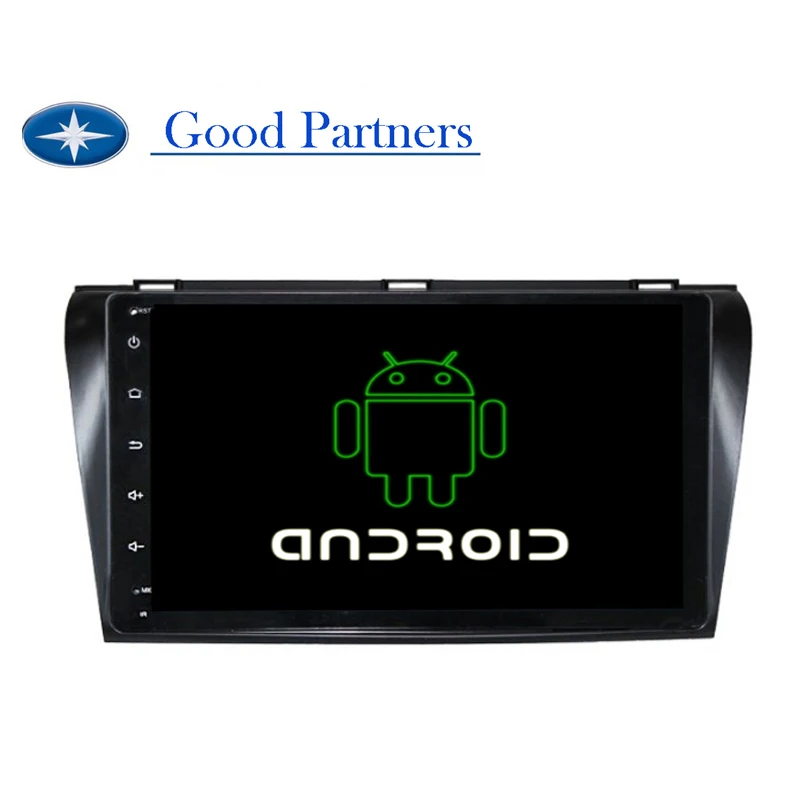 9 дюймов 600*1024 4 ядра Android для MAZDA 3 MPS (1st generation DVD плеер автомобиля навигации gps