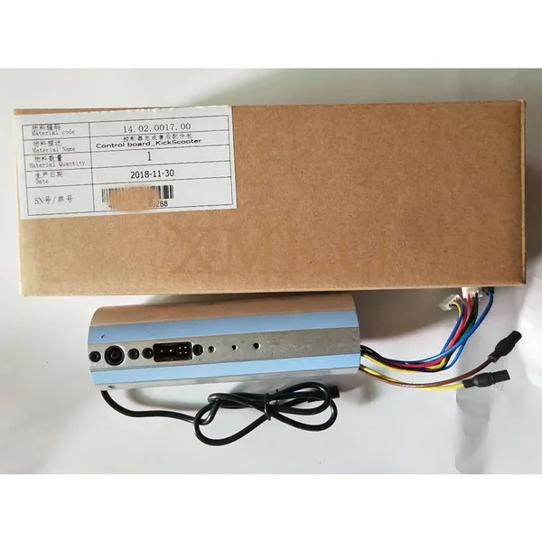 Control Board Ninebot SegwayES1 ES2 Запчасти для электрического скутера материнская плата контроллер колеса ножной коврик крыло головной светильник руль дроссельной заслонки - Цвет: Control Board