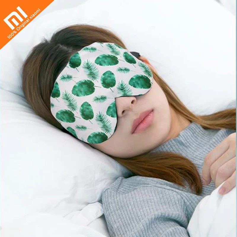 Оригинальный xiaomi mijia маска для глаз затенение сна дышащий Женский милый
