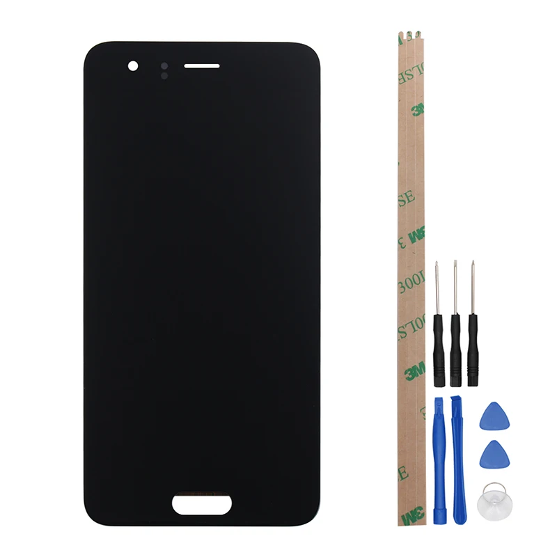 Alesser для huawei Honor 9 lcd дисплей и сенсорный экран 5 15 дюймов с инструментами + клей