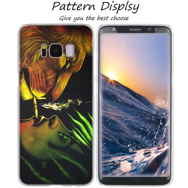 06 MLLSE рэгги Боб Марли модный прозрачный чехол для samsung Galaxy S10 Lite S9 S8 плюс S7 S6 край S5 S4 мини Лидер продаж - Цвет: 06