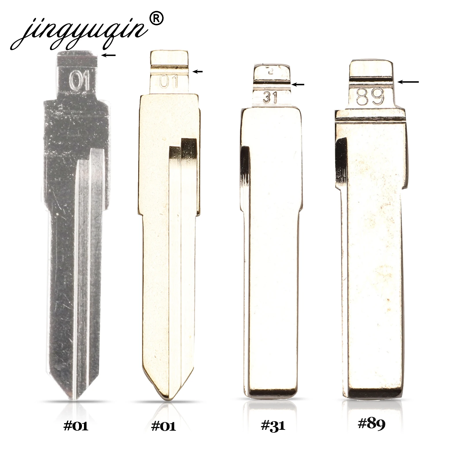 Jingyuqin 15 шт./лот/Лот NO.01 #31 #89 автомобильный пульт дистанционного управления для Audi