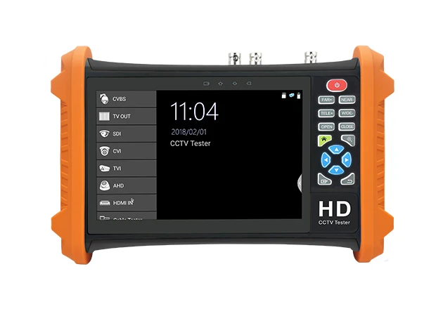 7 дюймовый 4 в 1 HD CCTV тестер монитор 8 Мп AHD CVI CVBS TVI тестирование камеры вход выход UTP